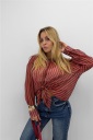 camicia leggermente trasparente trace